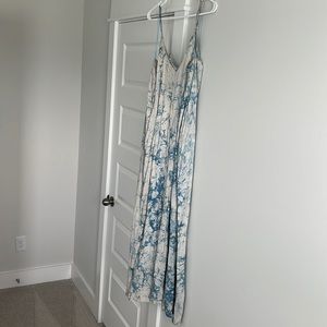LOVESTITCH Blue Tie Dye Maxi Dress